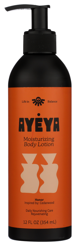 Ayeya Lotion Body Honor - No Plunge - Front