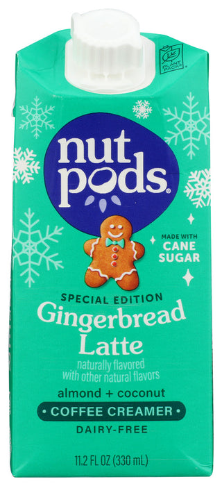 Nutpods Creamer Gngrbrd Lt Cn Sg - No Plunge - Front