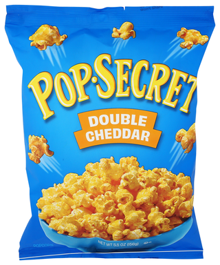 Popsecret Popcorn Rte Dbl Cheddar - Centre - Front