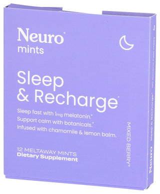 Neuro Mints Sleep Recharge Mxd Berry - Right - Front