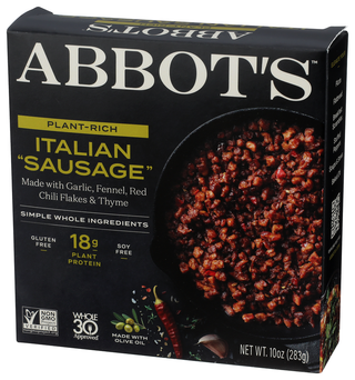 Abbots Butcher Sausage Italian Pb - Right - Front