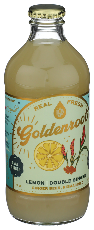 Goldenroot Gingerbeer Double Ginger - Left - Front