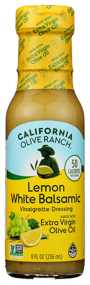California Olive Ranch Vinaigrette Balsamc Lmn - No Plunge - Front