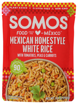 Somos Rice White Homestyle Mex - No Plunge - Front