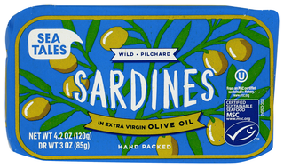 Sea Tales Sardines Evoo - No Plunge - Front