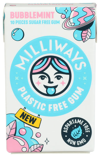 Milliways Gum Bubblemint - Centre - Front