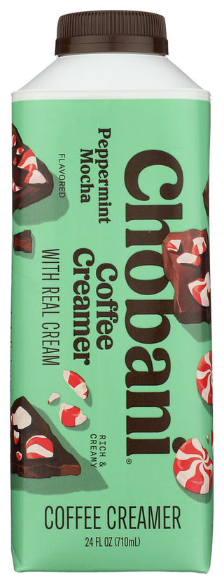 Chobani Creamer Peppermint Mocha - No Plunge - Front