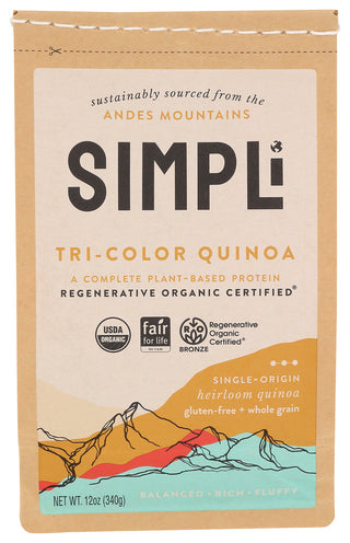 Simpli Quinoa Tricolor Regn Org - Centre - Front