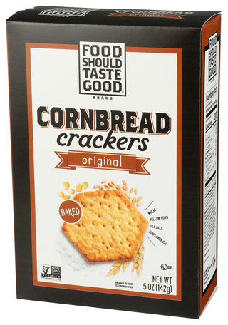 Food Should Taste Good Cracker Cornbread Orignl - Right - Front