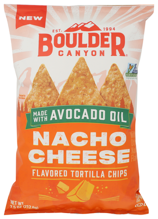 Boulder Canyon Chips Trtla Nacho - No Plunge - Front