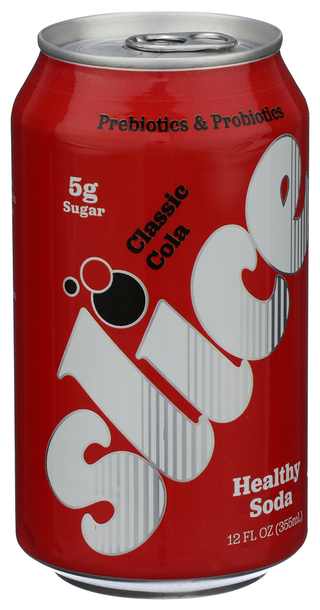 Slice Soda Classic Cola Hlthy - Left - Front