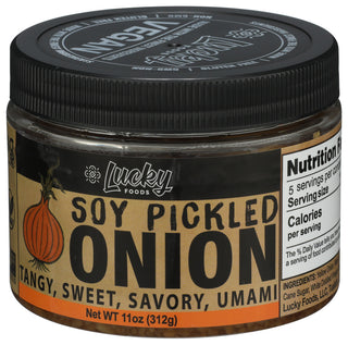 Lucky Soy Pickled Onion - Right - Front