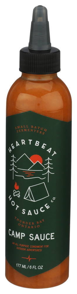 Heartbeat Hot Sauce Sauce Hot Camp Sauce - Right - Front