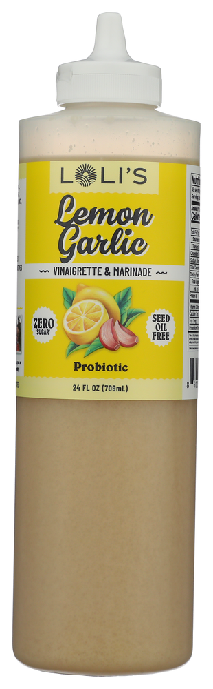 Lolis Foods Dressing Lemon Garlc Avo - No Plunge - Front