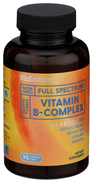 Bioemblem Vitamin B Complex - Left - Front