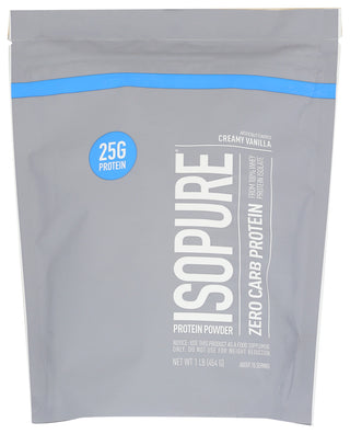 Isopure Protein 0carb Vanilla - No Plunge - Front