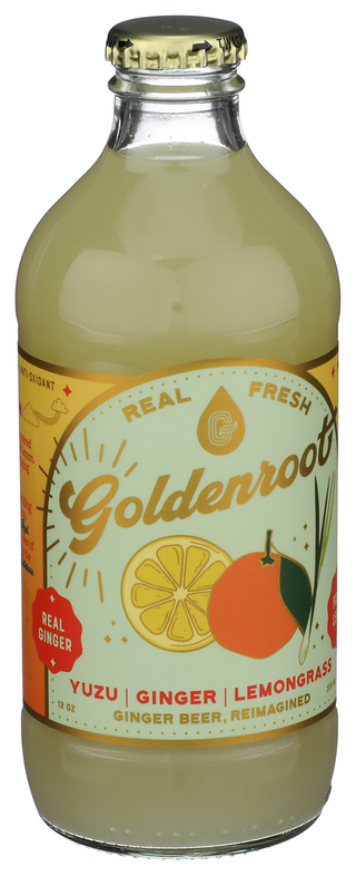 Goldenroot Gingerbeer Yuzu Lemngrss - Left - Front