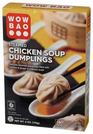 Wow Bao Dumpling Stmed Chkn Soup - Right - Front