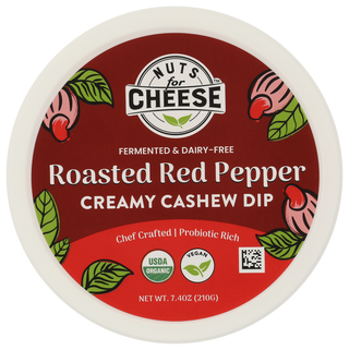 Nuts For Cheese Dip Rstd Red Pepr Cashew - No Plunge - Front