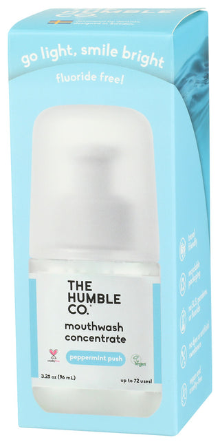The Humble Co Mouthwash Peppermnt Cnrt - Right - Front