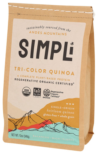Simpli Quinoa Tricolor Regn Org - Right - Front