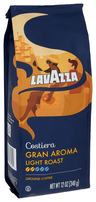 LAVAZZA COFFEE, GRAN AROMA, 12 OZ. - Left - Front