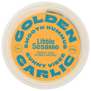 Little Sesame Hummus Golden Garlic - No Plunge - Front