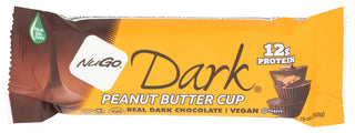 NUGO DARK PROTEIN BAR, PEANUT BUTTER CUP, ONE EACH - Centre - Front