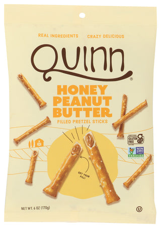 Quinn Pretzel Stcks Pb Hny Fld - No Plunge - Front