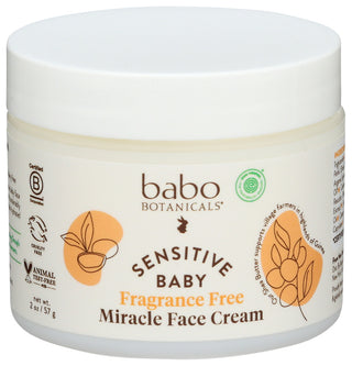 Babobotani Cream Baby Frag Free - Centre - Front