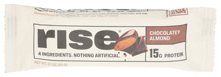 RISE BAR PROTEIN BAR, CHOCOLATEY ALMOND, 2.1 OZ. - Centre - Front