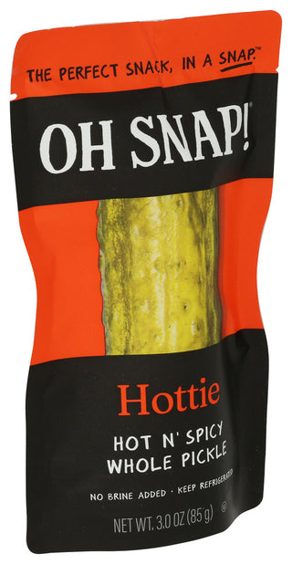 OH SNAP! HOTTIE WHOLE PICKLE, 1 COUNT - Left - Front