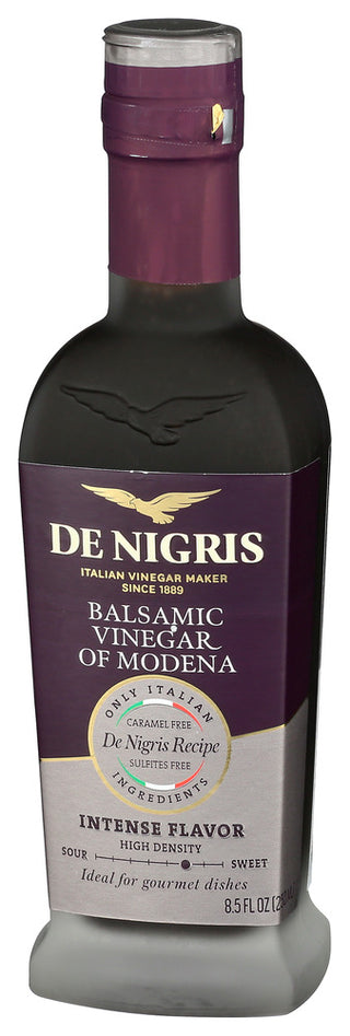 DE NIGRIS VINEGAR, BALSAMIC OF MODENA, 8.5 FL. OZ. - Right - Front