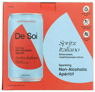 De Soi Na Mocktail Sprtz Itl 4p - No Plunge - Front