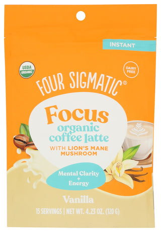 Four Sigmatic Latte Vanilla Focus - No Plunge - Front