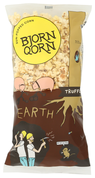 Bjornqorn Popcorn Earth Sunpoppd - No Plunge - Front