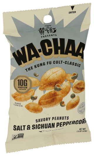 SICHUAN PEANUTS - SALT & SICHUAN PEPPERCORN - Left - Front