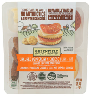 Greenfield Kit Uncured Pepperoni - Centre - Front