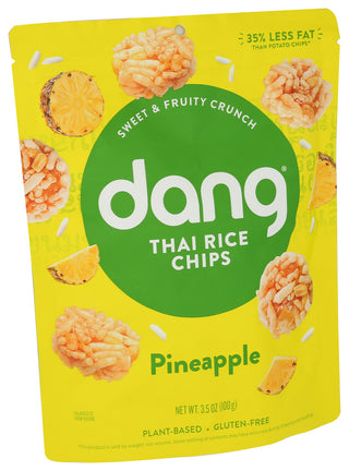 Dang Chips Pineapple Thai - Left - Front