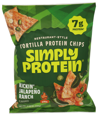 Simplyprotein Chips Tortilla Jlpn Rnch - Centre - Front