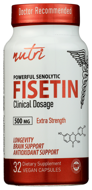 Nutri Fisetin 500mg - No Plunge - Front
