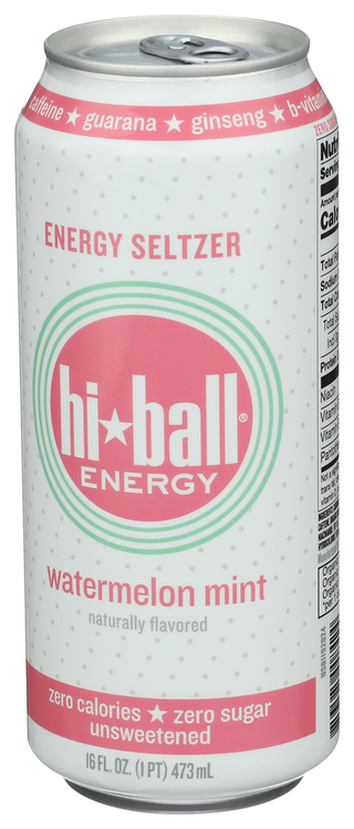 Hiball Bev Enr Sltzr Wtrmln Mnt - Right - Front