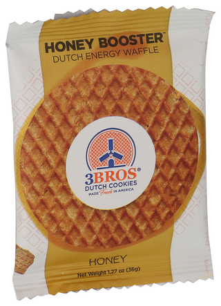 3bros Cookie Wafer Honey Bstr - Left - Front