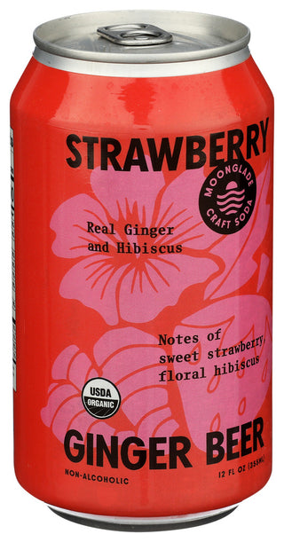 Moonglade Craft Soda Soda Strwb Hbscs Organic - Left - Front