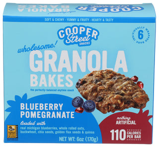 Cooper Street Granola Bake Blbry Pmgrnt - Centre - Front