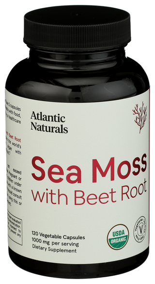 Atlantic Naturals Superfood Sea Moss Beet - Left - Front