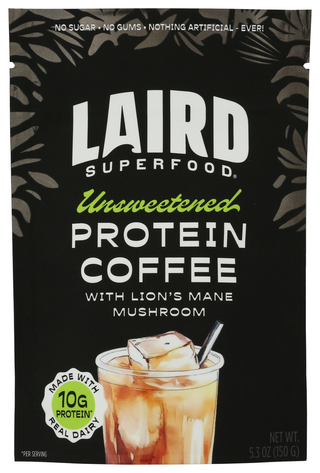 Laird Superfood Coffee Prtn Unsweetened - No Plunge - Front
