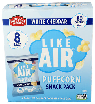 Like Air Puffcorn Wht Chdr Mp 8pc - Centre - Front