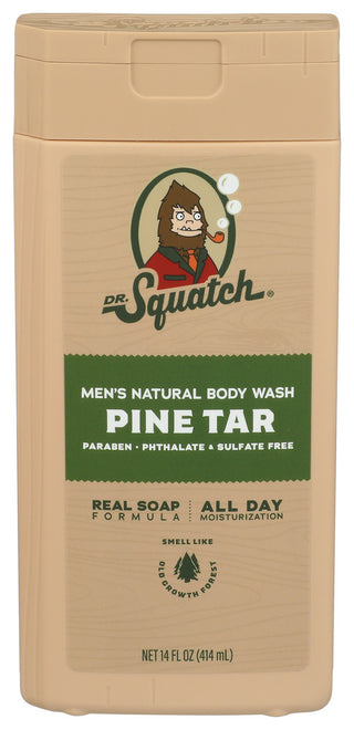 Dr Squatch Wash Body Pine Tar - Centre - Front