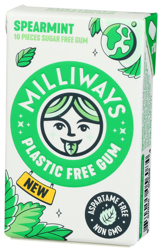 Milliways Gum Milliways Spearmint - Right - Front